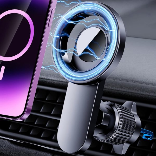 Car Mount [Strongest Magnets] Magnetic Phone Holder for Car [Hands Free] Air Vent Car Cell Phone Holder Mount Car Accessories